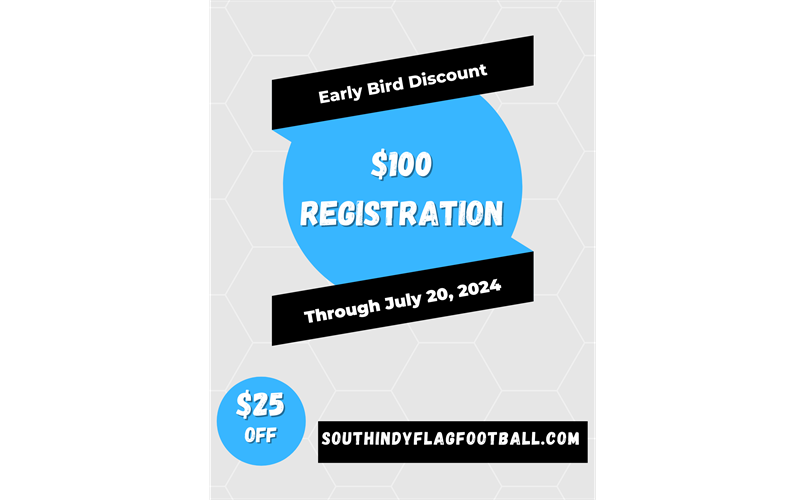 Early Bird Discount!